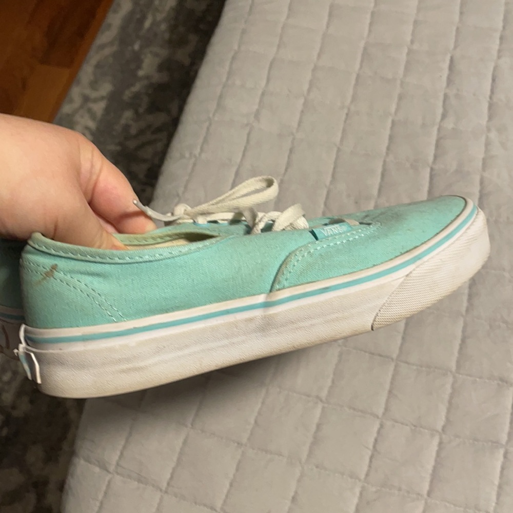 Turquoise vans - Picture 6 of 6
